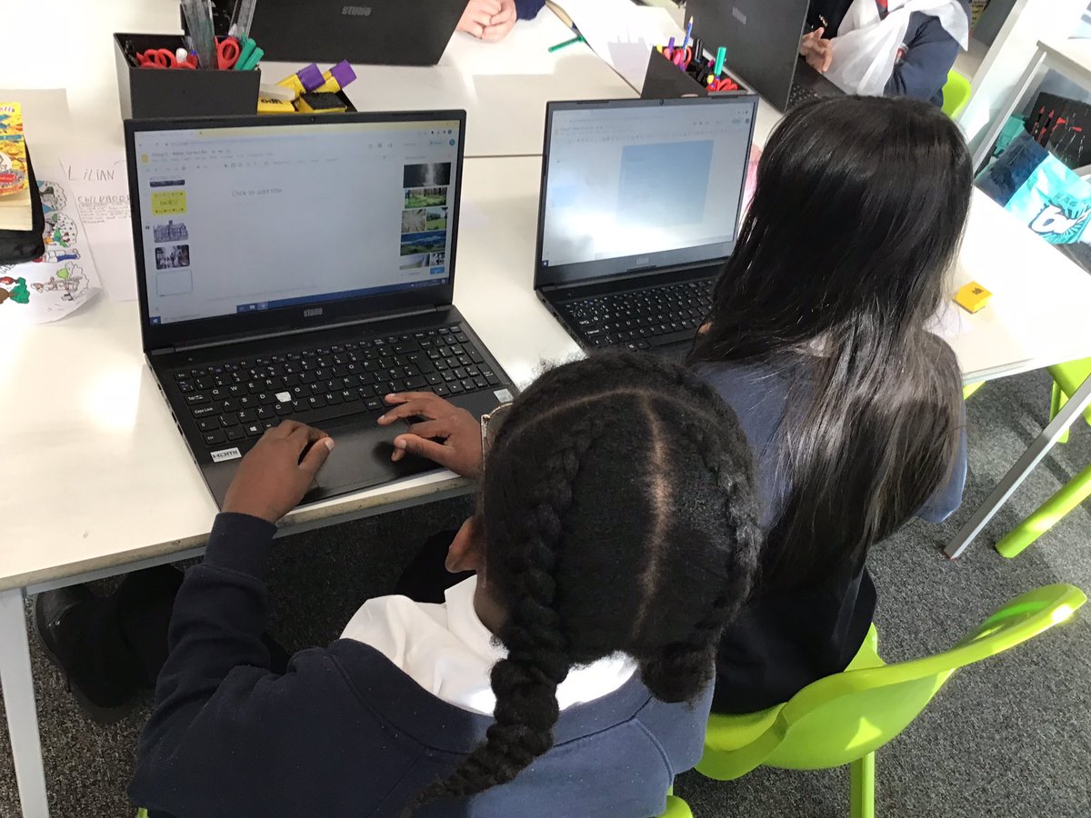 We have been learning about online communication in Computing. Today we are making our Black History Month PowerPoints in groups, but we can only communicate using the online chat tools! <a href="/BartonClough/">Barton Clough Primary School</a> #wearebrightfutures