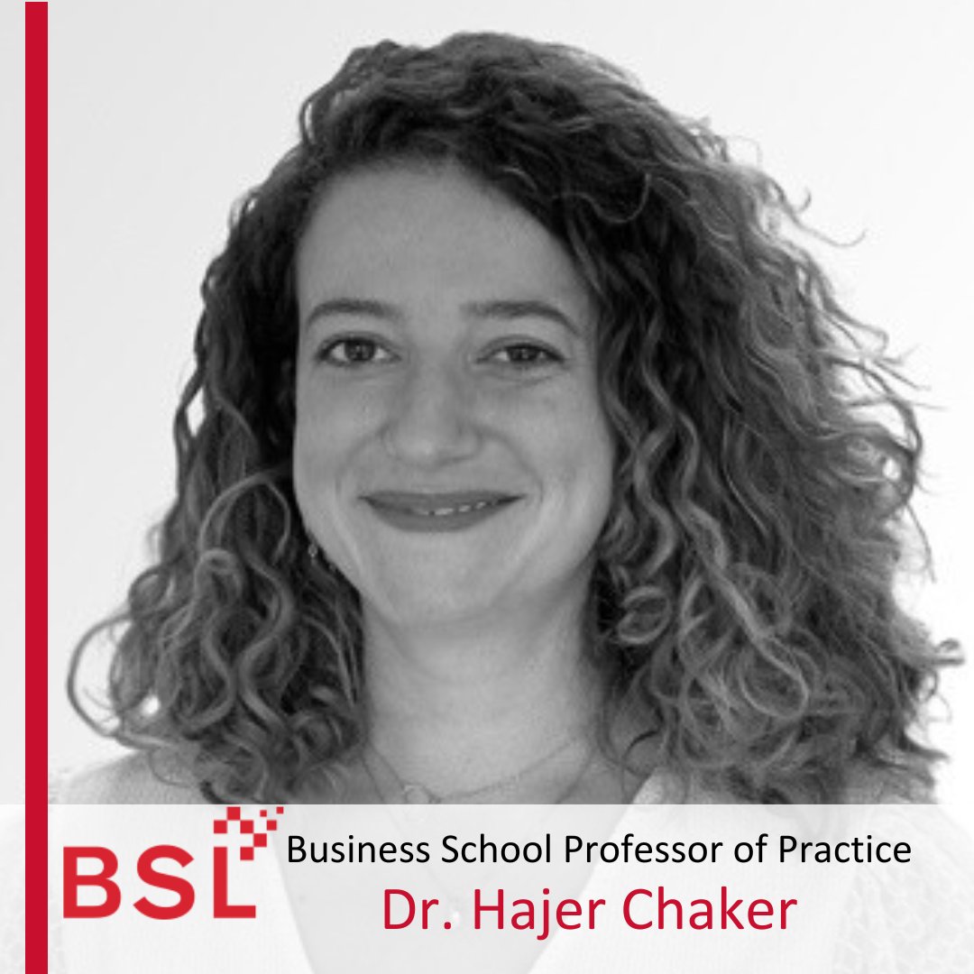 Dr. Chaker is a dedicated academic and accomplished expert in Hospitality Management. She is also a mentor, having relocated years ago to Switzerland, and is now an Introduction to Management professor at BSL!

Learn more: hubs.li/Q025N4C90