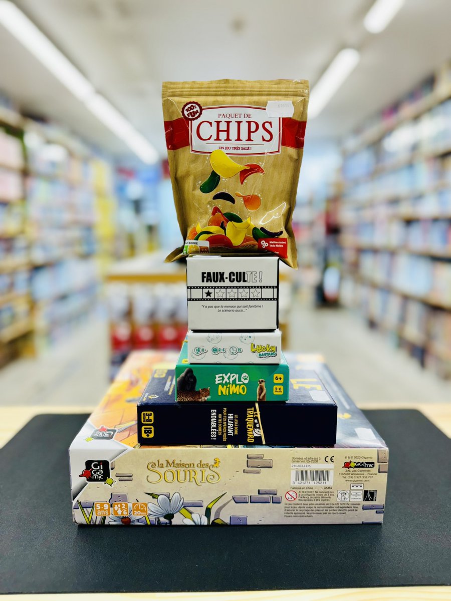 LudiJeux_79's tweet photo. 🎲♟️Nouvelle reprise de jeux d’occasions disponible dans votre boutique‼️
📣Vous avez des jeux que vous n’utilisez plus ?! Nous les reprenons en bon d’achat.
#ludijeux #j2s #occasion #parthenay #boardgames #JeuFLIP #teamludijeux #jeuxdesociete #boutiqueindependante https://t.co/tIZt76SbpH