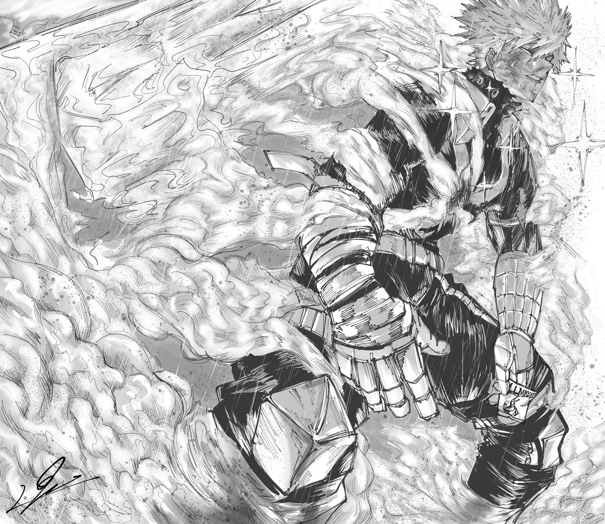 The Beginning」 #ヒロアカ本誌 #爆豪勝己