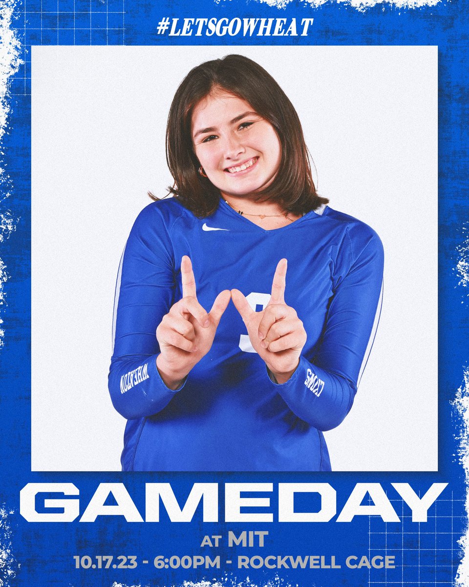 wheatonlyons's tweet photo. get UP, it’s GAMEDAY ! 

🏑 @WheatonFH #DefendsDiane and hosts Springfield at 7pm
🏐 @WheatonVBALL travels to Cambridge, MA for a 6pm match

🎥 &amp; 📊 links, click here: https://t.co/cEoomPvGnO

#LetsGoWheat https://t.co/yYVmuogYt2