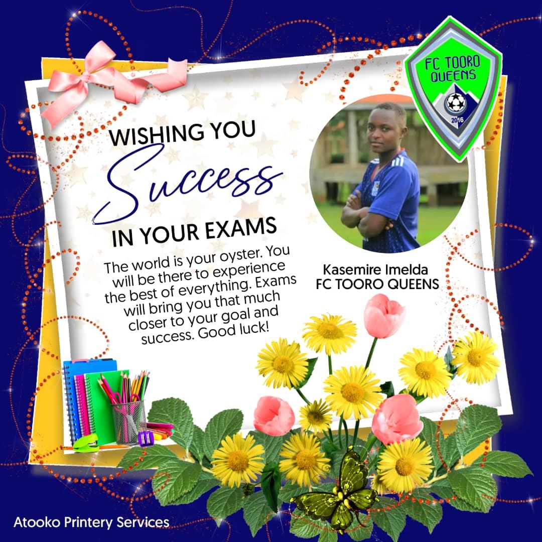 FCTooroqueens's tweet photo. Kindly Pass by and wish these County Queens Success in their S.4 UNEB .
Keep them in Your prayers kindly @FUFAWomen @JollyKobusinge3 @Joshfalconbacwa @MosesMagogo @kl_dickson @VBugerere @RogersAyesiga @DouglasKahuma90 @NdugguApuuli @JohnTooki https://t.co/hcc3nl5S82