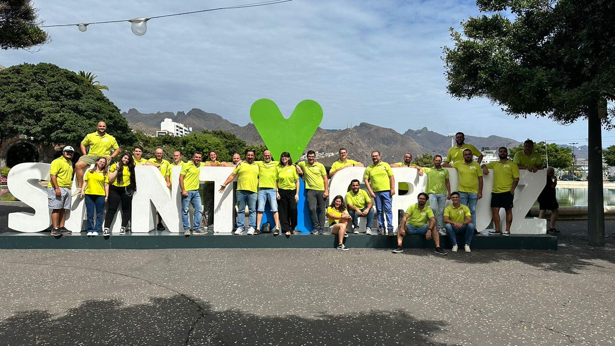 YITHEMES's tweet photo. Sharing time together in Tenerife, almost the whole YITH family, without a screen in between, recharges our batteries and fills our hearts ๐ #yithteam https://t.co/npbCdOFkdu