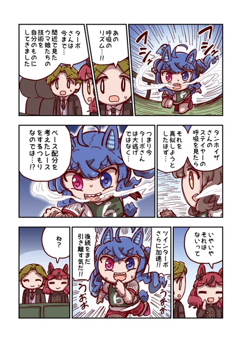ツインターボとペース配分