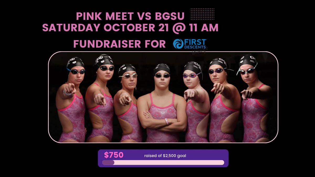 CSU_SwimDive's tweet photo. Join us this Saturday 💗

Donate now: https://t.co/Z1g64EOAl0

Bring 💵 (or checks) on Saturday to buy pink tshirts, caps, enter 50/50 raffle &amp; a chance to win pink prizes! 

Go Vikes! https://t.co/70e8KbRWtE