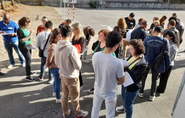 RenaudCharlesFT's tweet photo. [#TousMobilisés] pour ceux qui en ont le plus besoin

@poleemploi_ara #Savoie est présent sur la journée d'intégration des primo-arrivants
Au programme, des activités génératrice de rencontres avec des #entreprises avec le soutien des partenaires du service public de l'#emploi https://t.co/X1idxDOrCJ