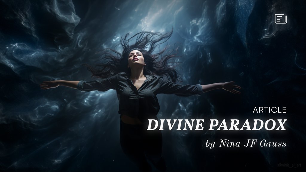 🗞️ A DIVINE PARADOX - article by Nina JF Gauss 

“True mastery is…” 

bit.ly/3M6aMTk

#divine #divinity #paradox #selfcare #knowthyself #selfmastery #selfacceptence #acceptance #innerknowing  #beauthentic #beyourself #soulawakening #inspiration #spirituality #love