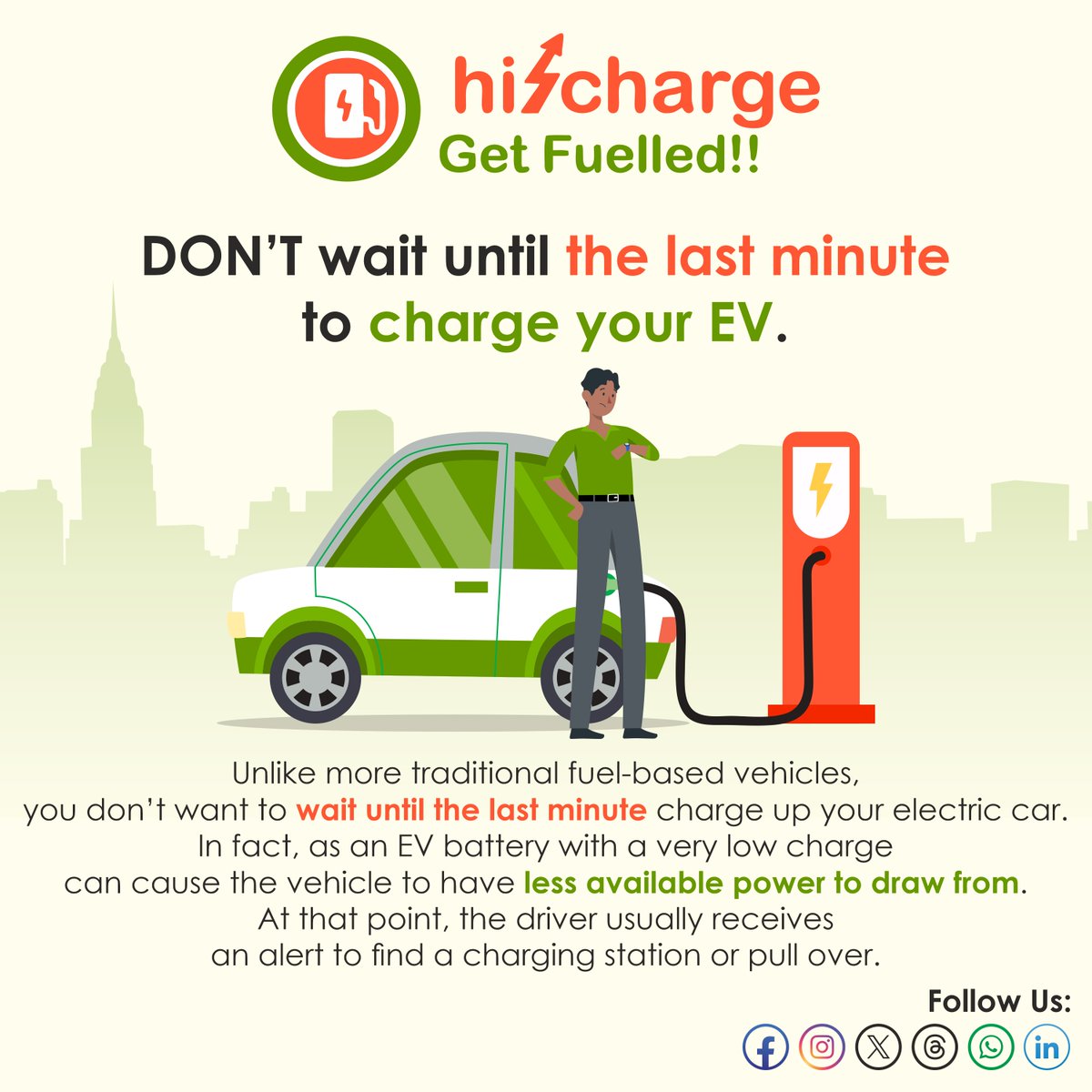 Don't wait until the Last Minute to CHARGE Your Electric Vehicle

Click on the link in the bio to Contact us

#charging #chargingbull #chargingstation #chargingbatteries #chargingcable #chargingport #Chargingcrystals #chargingstations #chargingcase #chargingdock #chargingpad
