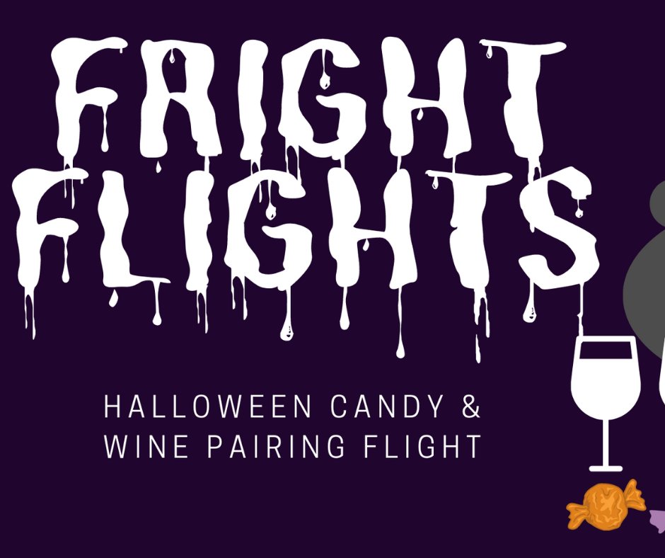 From spooky sips to sweet treats, Fright Flights at Potomac Point Winery will enchant you this October.  🍭🍬

Explore fall festivities in Stafford at TourStaffordVA.com/Events. 

#TourStaffordVA #StaffordVA #loveVA #wine #winery #VAwine #VAwinemonth @VAWine