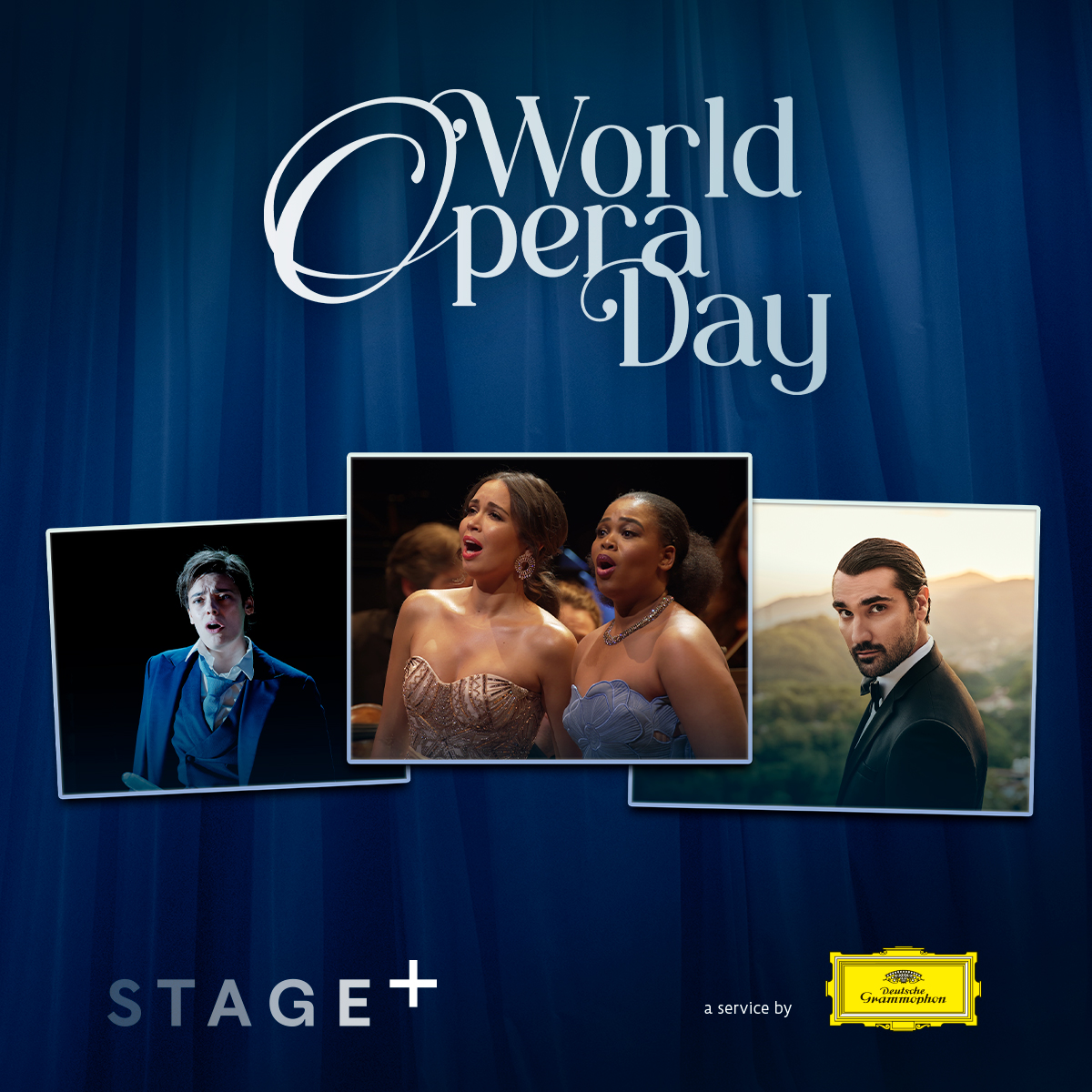DG and <a href="/stageplusmusic/">STAGE+</a> celebrate World Opera Day, showcasing some of the most exciting singers of today. Get free access to STAGE+ for one month with the code ‘WORLDOPERADAY’. Visit world-opera-day.com for more information.