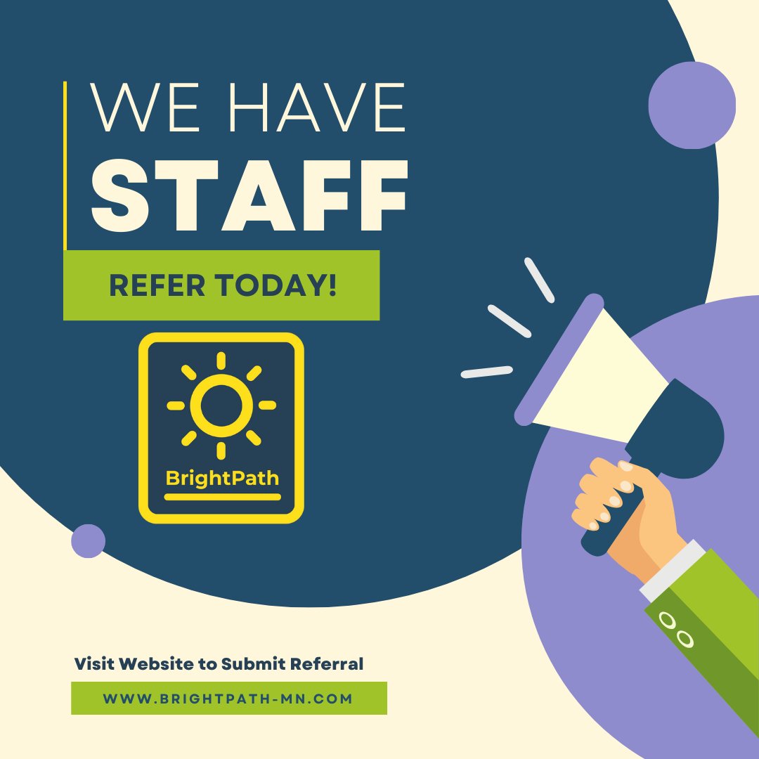 BrightpathLlc's tweet image. BrightPath, a dedicated 245D service provider, boasts a highly qualified and proficient team, poised and prepared to accept referrals! Reach out today!