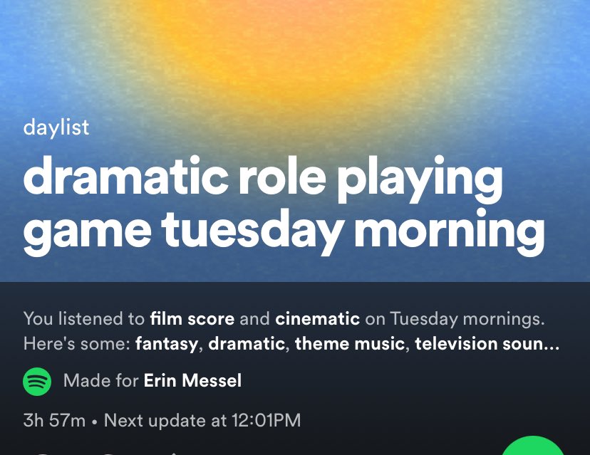 ewebbie's tweet photo. @dougmessel How does “Dramatic role playing game Tuesday morning” sound? ROFL https://t.co/EcZtPLvY85