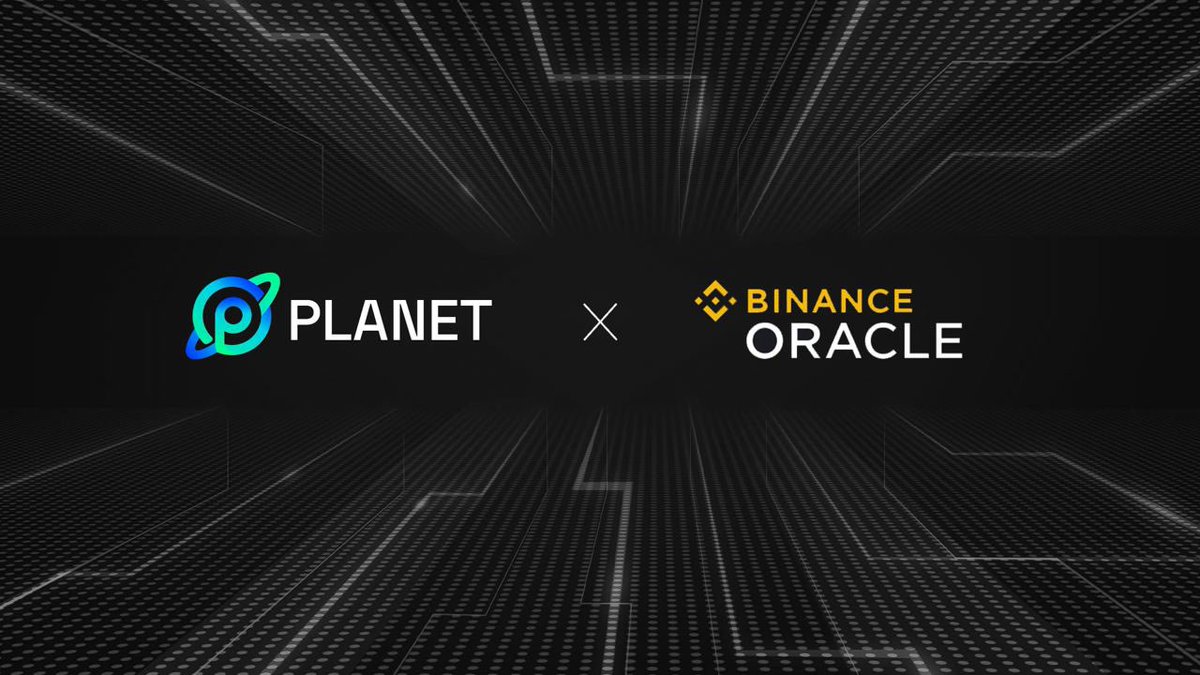 Building up on our partnership with <a href="/BNBCHAIN/">BNB Chain</a>, excited to announce our partnership with #BinanceOracle. This alliance strengthens our role within the Binance universe, brings real time price visibility to our community and primes us for rapid progress.
$PLANET #PlanetReFi #Planet