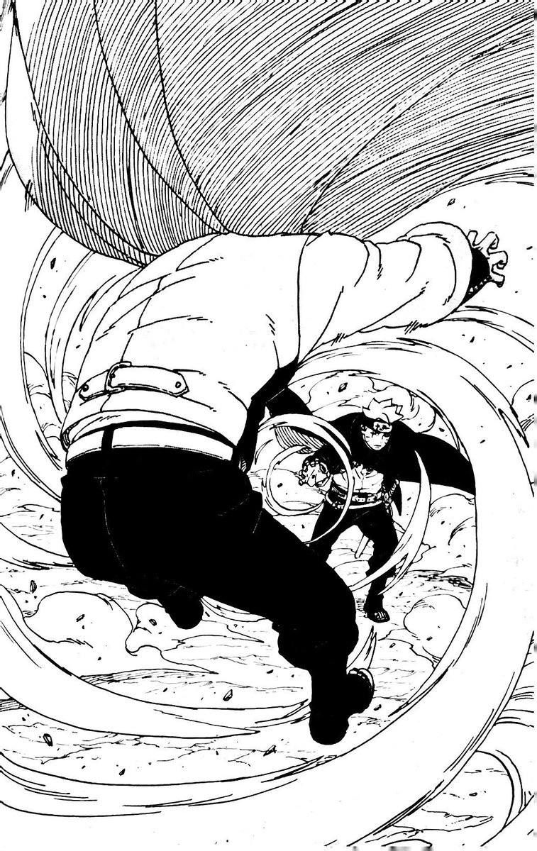 Yeah it’s official. Kishimoto is really making Boruto the most powerful character in fiction. Without any powerup in base form, he literally holds the power of the stars on palm of his hands🔥🌠