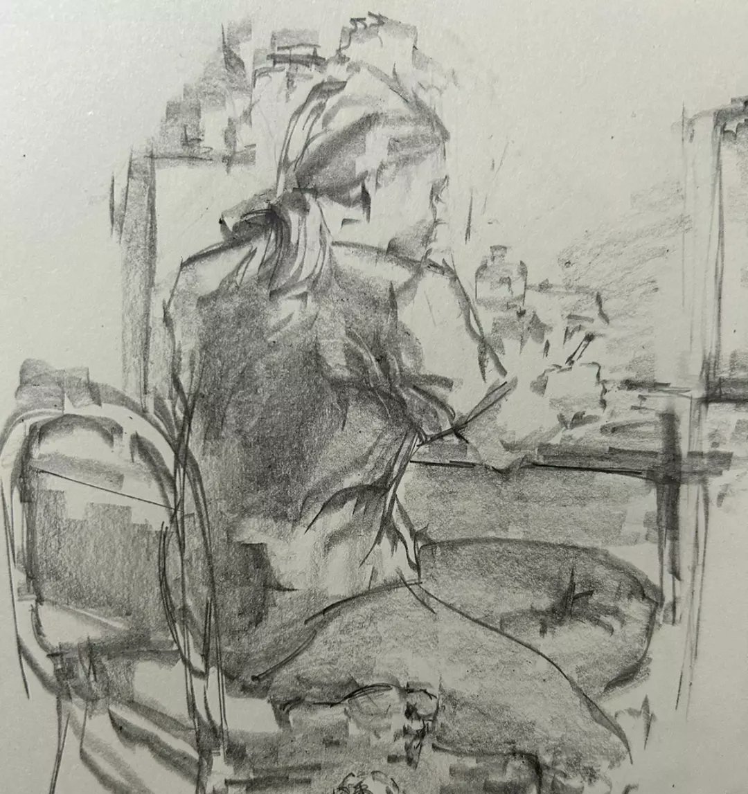 thinking every day about promoting yourself as an artist and sitting on your ass is the extreme stage of being an asshole
#sketch