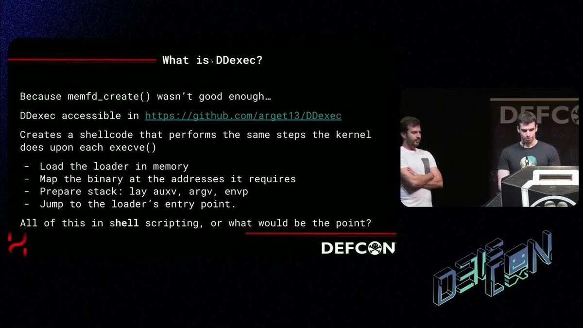 Back at DEFCON 31 there was a great talk from <a href="/hacktricks_live/">HackTricks</a> and <a href="/arget1313/">Arget</a>  on hacking distroless containers. I wrote up a blog explaining what the attack is and what it means for users of distroless containers.

chainguard.dev/unchained/unde… 

youtu.be/poHirez8jk4?si…