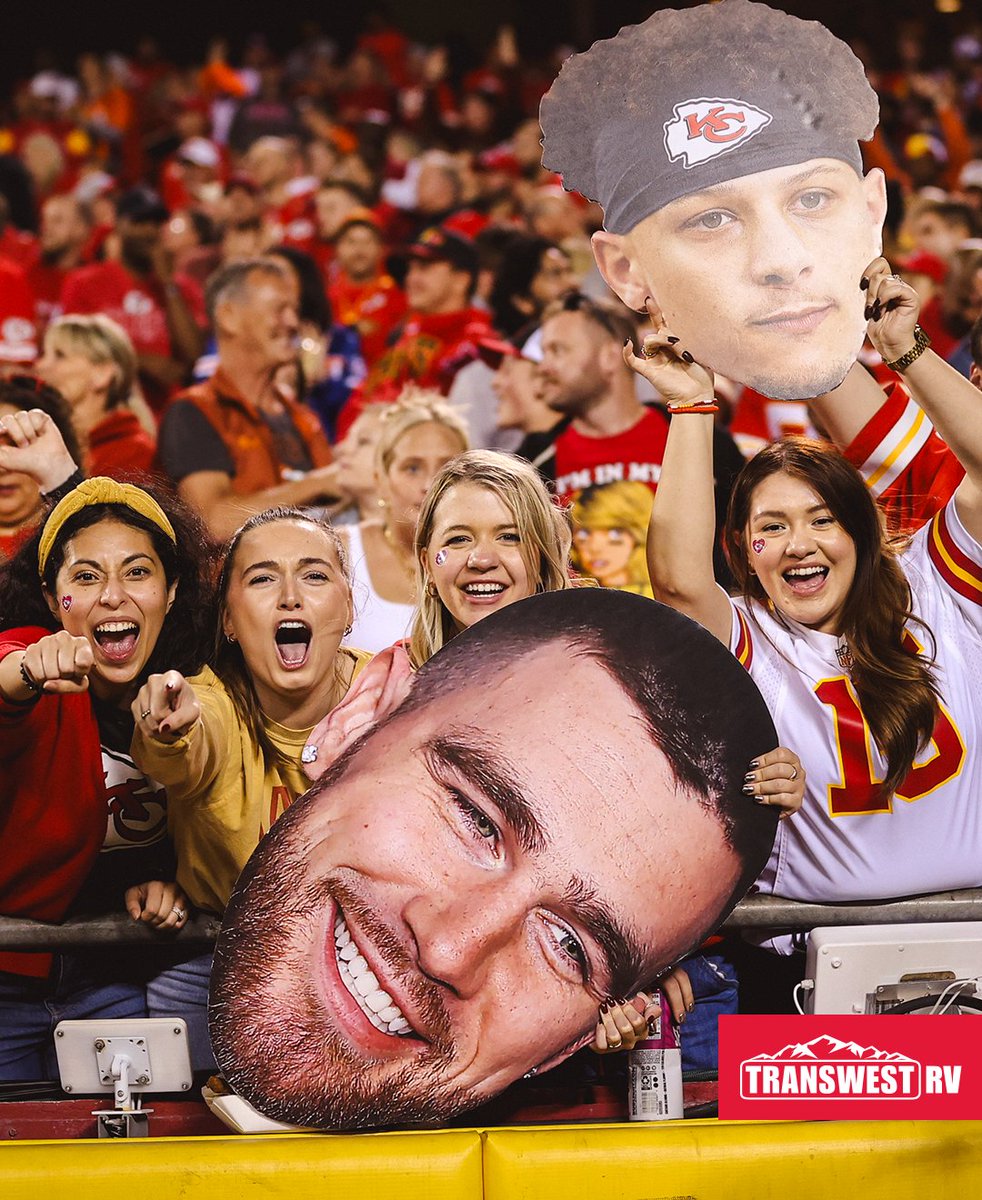 Chiefs's tweet image. Loud and proud in the Kingdom 👑