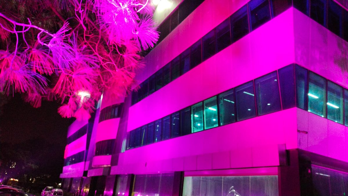 FarOutKhan's tweet photo. #pinktober @jazzpk #headquarters #Islamabad https://t.co/kGBDBos7Ts