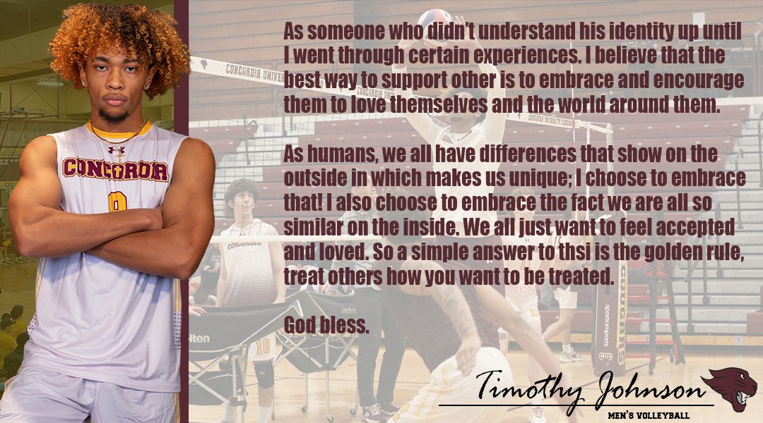 CUC_SAAC_'s tweet photo. This week, CUC SAAC and the NCAA partnered up for the Diversity and Inclusion Social Media Campaign.
Understanding the Why? - Why do I support other who have different identities and experiences?
Hear from our SAAC members about how they support others in their athletic community https://t.co/z1sngJ7kDr