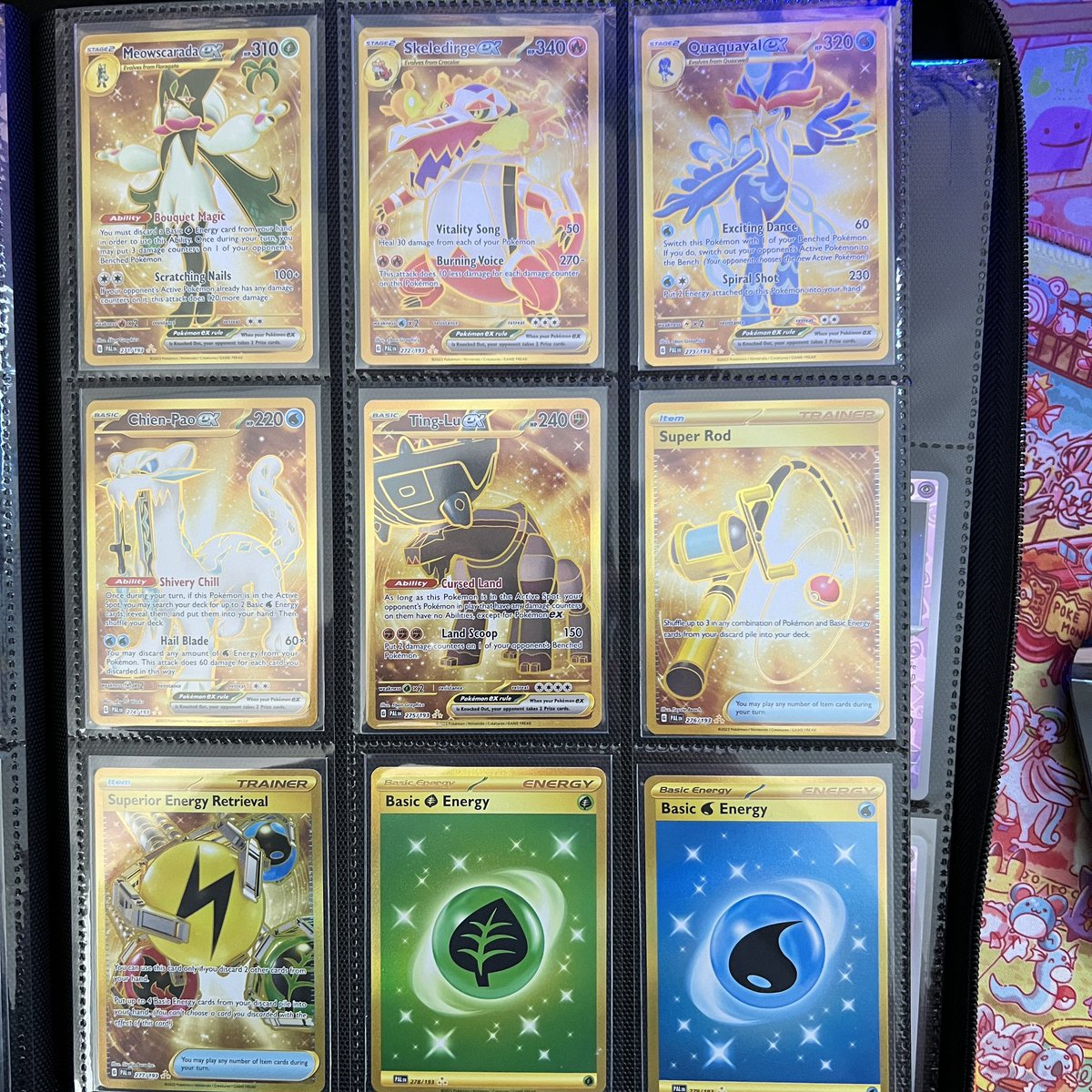 PresidentPiplup's tweet photo. I completed Paldea Evolved! π₯³π₯³π₯³
Just 4 reverse holos away from mastering the set!
#pokemon #pokemoncards #pokemontcg #pokemoncodes #pokemoncommunity #pokemoncollector #pokemoncollection #paldeaevolved #vaultxaffiliate https://t.co/lMBUBXwIFb