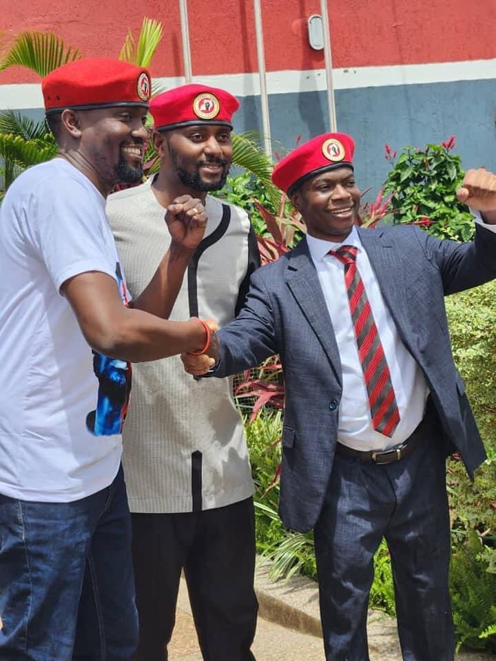 I have Today reconciled with my long time friend and brother @AMufumbiro .special thanks to my President @HEBobiwine and Sg @DavidLRubongoya for intervening in this matter. Am forever Nup #PeoplePower