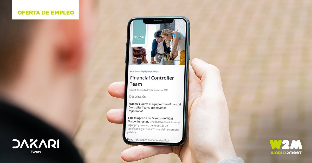 World2Meet's tweet photo. 🟩 𝗢𝗙𝗘𝗥𝗧𝗔 𝗗𝗘 𝗘𝗠𝗣𝗟𝗘𝗢 𝗗𝗔𝗞𝗔𝗥𝗜 | ¿Quieres unirte al equipo de #DakariEvents como Financial Controller Team? ¡Te están esperando!

📌 Apúntate a esta #ofertadeempleo ➡️ https://t.co/pVlv1DR3oP

#NeweraW2M #Empleo #Dakari https://t.co/HfdryIJ1kz