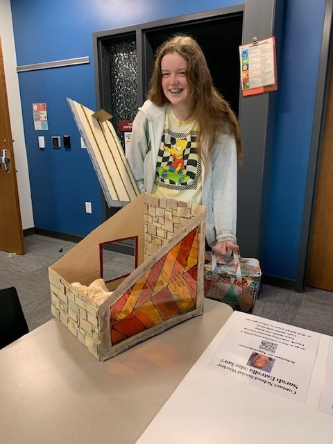 The Frank Lloyd Wright designs are coming in!  What a joy to see Ruby's this morning!  Mark your calendar for November 14 from 5:30-7 for our exhibition night and see so much more!