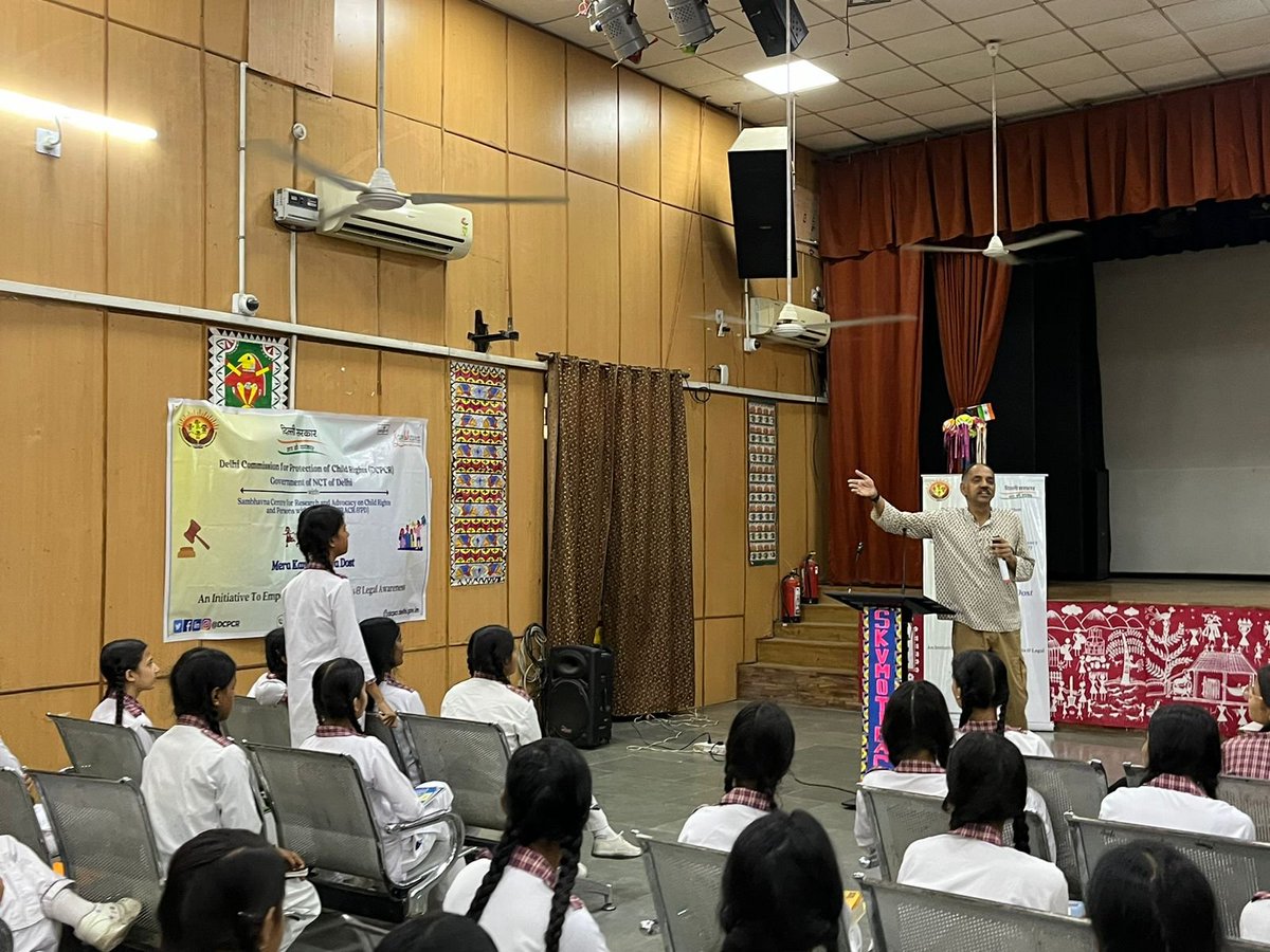 Delhi Commission For Protection of Child Rights tweet media