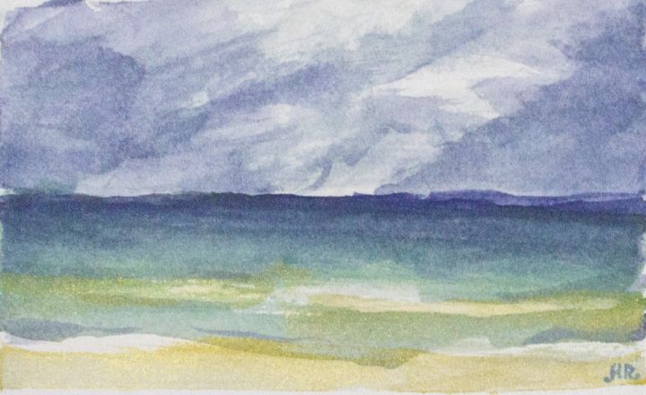 Art of the Day: 'Our Beach study #2'. Buy at: ArtPal.com/mreinheimerpai…