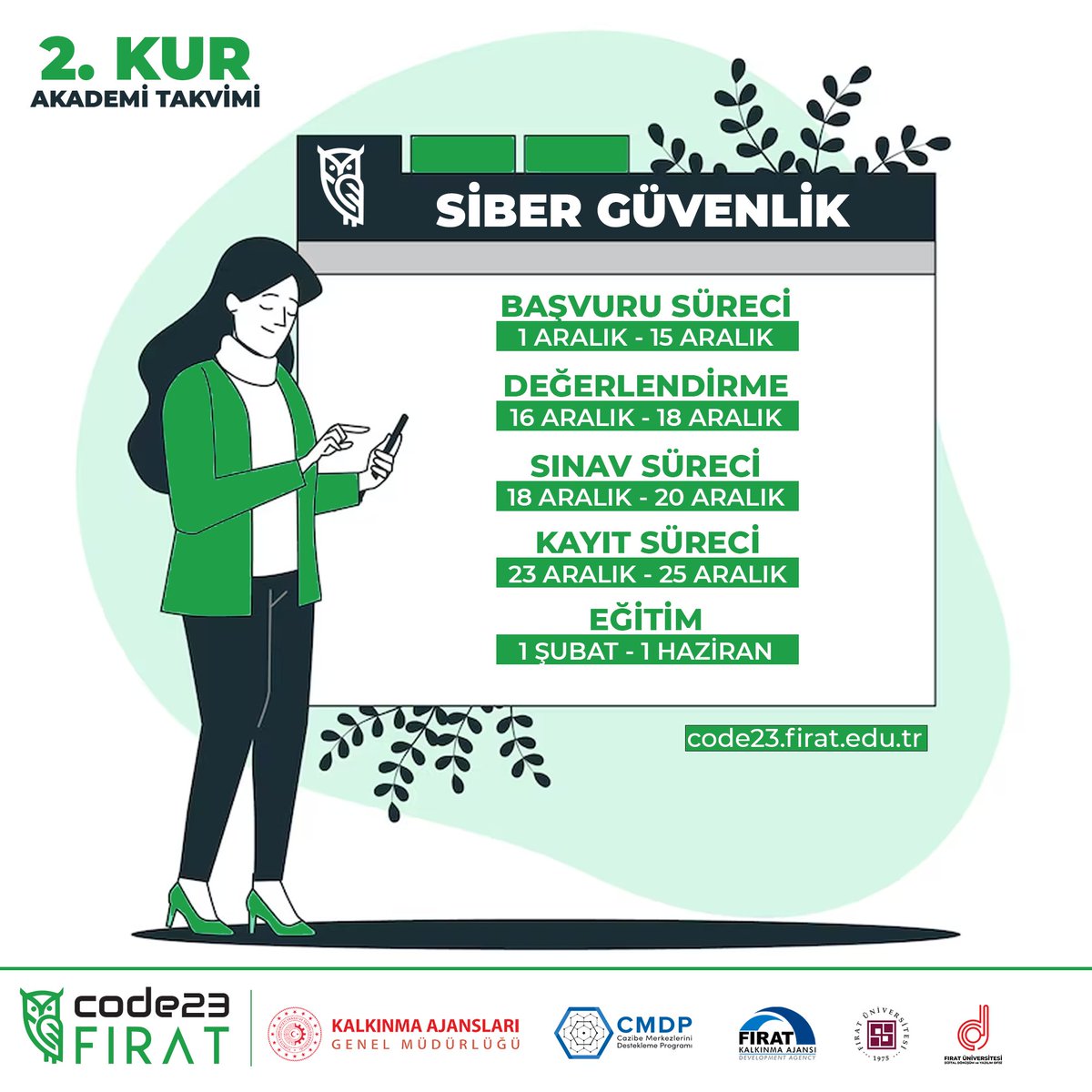 code23firat's tweet photo. Sınırlı kontenjanlar arasında yerini almak için acele et! ✅ Detaylı bilgi için: https://t.co/VhVChxByWE
@firatresmihesap @firatddyo @firatkalkinma
@TCSanayi @mustafaulas @ysantur @hakan1gulerr
#code23 #fıratüniversitesi #elazig https://t.co/lsCnL13nOa