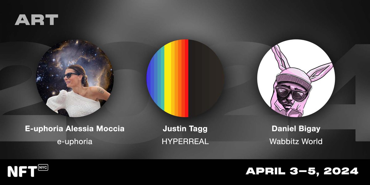 See you in a few months NYC!  #NFTNYC2024 <a href="/NFT_NYC/">NFT.NYC</a> 

‘See <a href="/euphorianft1/">e-uphoria</a> <a href="/devoid_art/">DEVOID</a> <a href="/badwabbitznft/">Wabbitz World</a> and other Speakers announced on the Art Track here: nft.nyc/speakers/Art’