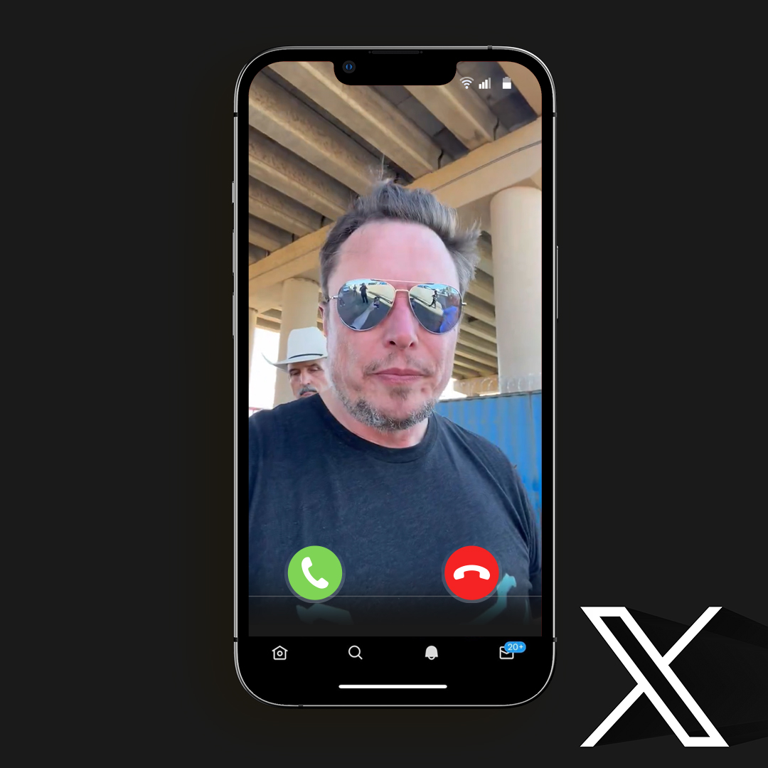 Video calling is coming soon on 𝕏.

How would you react if you got a random call from Elon Musk?