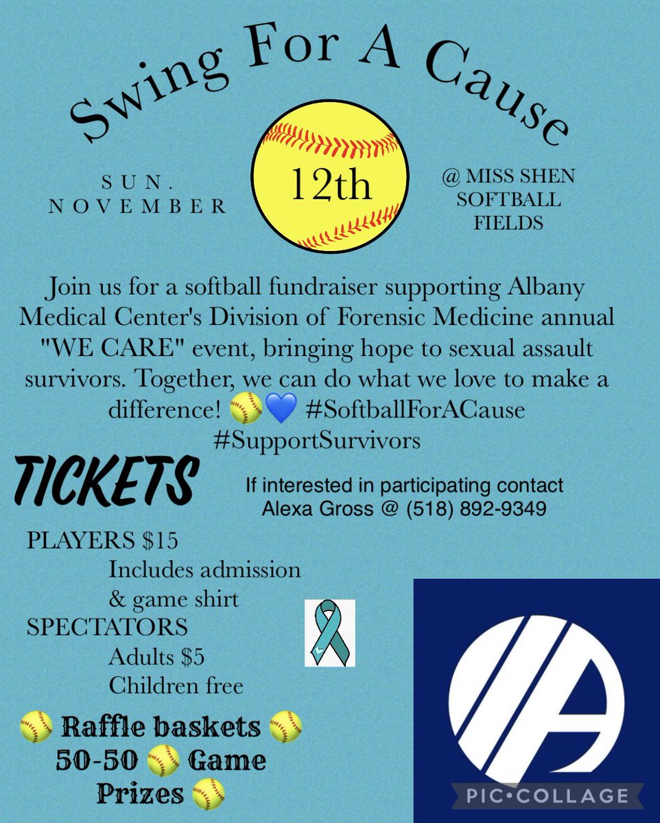 Alexagross2024's tweet photo. To all my softball girls in the 518, don’t miss an opportunity to give back to the community! Join me in making a difference by signing up for some fun competition on Sun, Nov 12th! You can count it as community service for those looking for more hours! https://t.co/MA83elWuHg