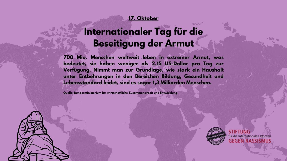 Armut geht uns alle an: Die Ursachen von Armut müssen auf allen Ebenen und in gemeinsamer Verantwortung hinterfragt werden!