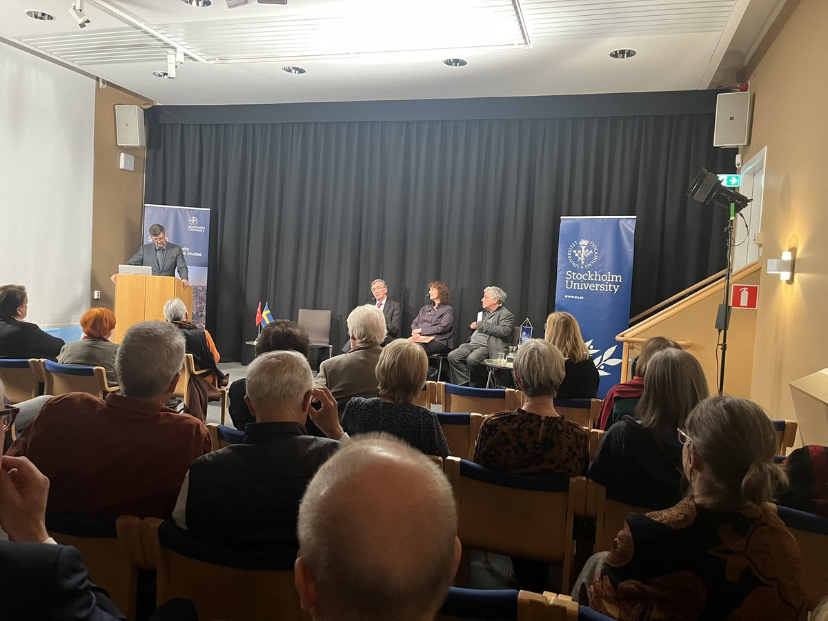 Celebrating 10th anniversary of @Stockholm_ITS institute for Turkish studies @Stockholm_Uni by 'thinking freely about Turkey's future' with a stellar lineup inc @WhiteJennyB @PaulTLevin @StockholmSIS