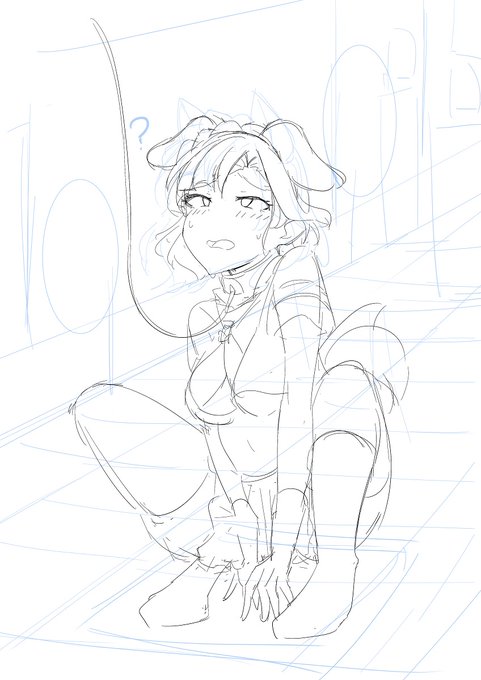 yrk……お前のえっちな絵を描くために同じポーズとってくれ…… 