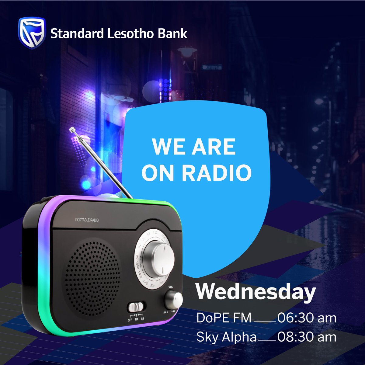 StandardLSBank's tweet photo. All paths lead to the FIRST Standard Lesotho Bank National Youth Dialogue 💃🏽💃🏽
Tune in to find out more about how we are celebrating our Youth tomorrow, as 6 tertiary schools will be competing against each other in a bid to WIN a share of M100 000!!! #FutureFlex https://t.co/4OnDgskCbp