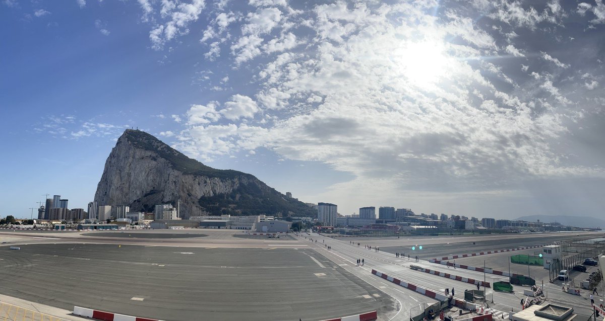 Sunny spells for now but clouding over later with the risk of showers developing as a front approaches Gibraltar this evening and overnight. The light easterly breeze is expected to turn westerly and strengthen to a gentle to moderate wind. Temperatures falling to 20 Celsius.