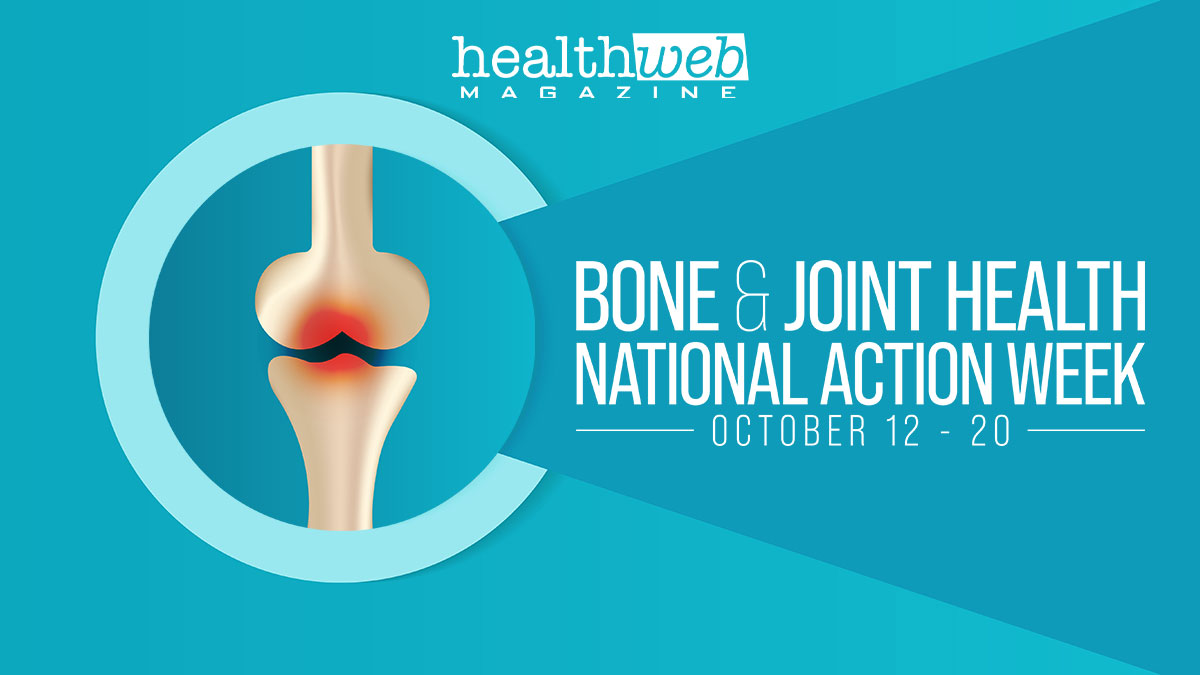 #BoneandJointActionWeek centers around discussions on preventing and treating arthritis, back pain, trauma, pediatric conditions affecting bones, and osteoporosis.healthwebmagazine.com #arthritis #backpain #musculoskeletaldisorders #treatingarthritis #trauma #jointconditions