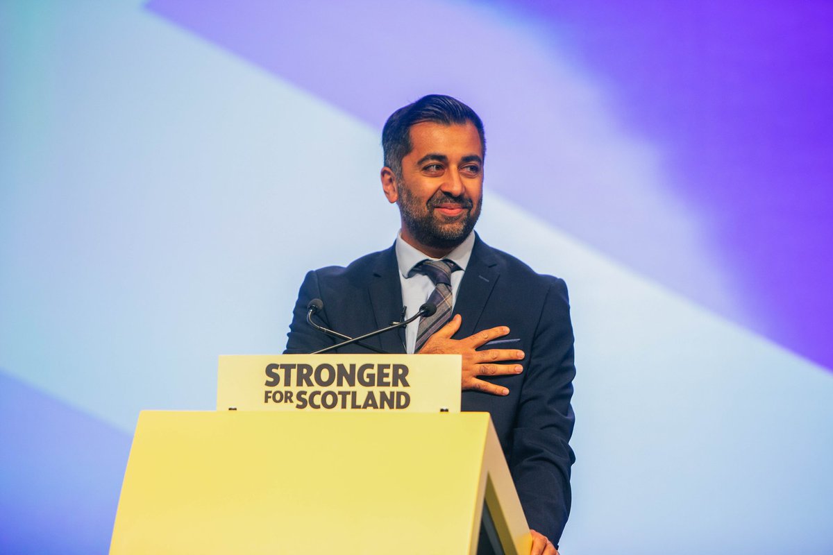 👩‍💻 Watch @HumzaYousaf's keynote address to the twitter.com/hashtag/SNP22?… Conference. 👇 Follow the updates live on this thread and watch on Twitter, Facebook or at snp.org/live.