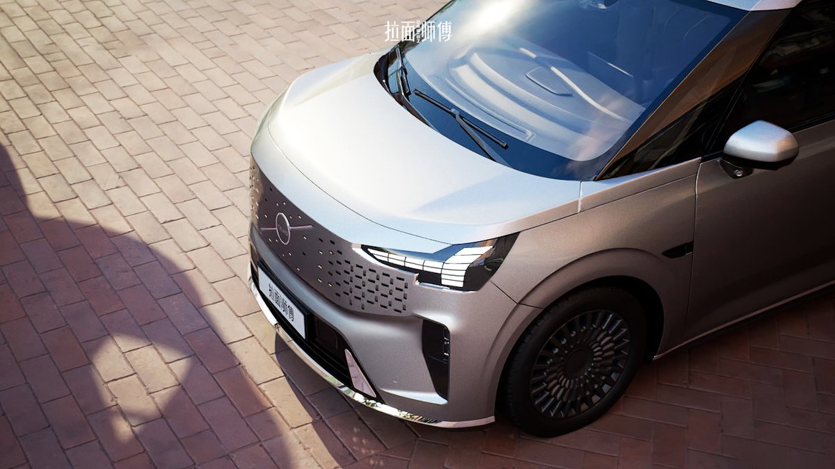 LaMianDesign's tweet photo. Volvo EM90. Unofficial 3D rendering works. https://t.co/3S7AmFMjBh