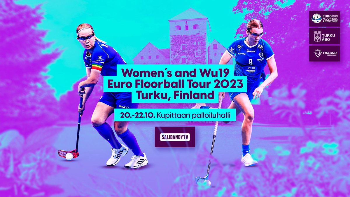Salibandyfi's tweet image. Maailman parhaat naiset iskevät yhteen Turun EFT-turnauksessa - kaikki ottelut suorina SalibandyTV:ssä! tinyurl.com/4zh8vpv8

#salibandy #maajoukkueet #turku