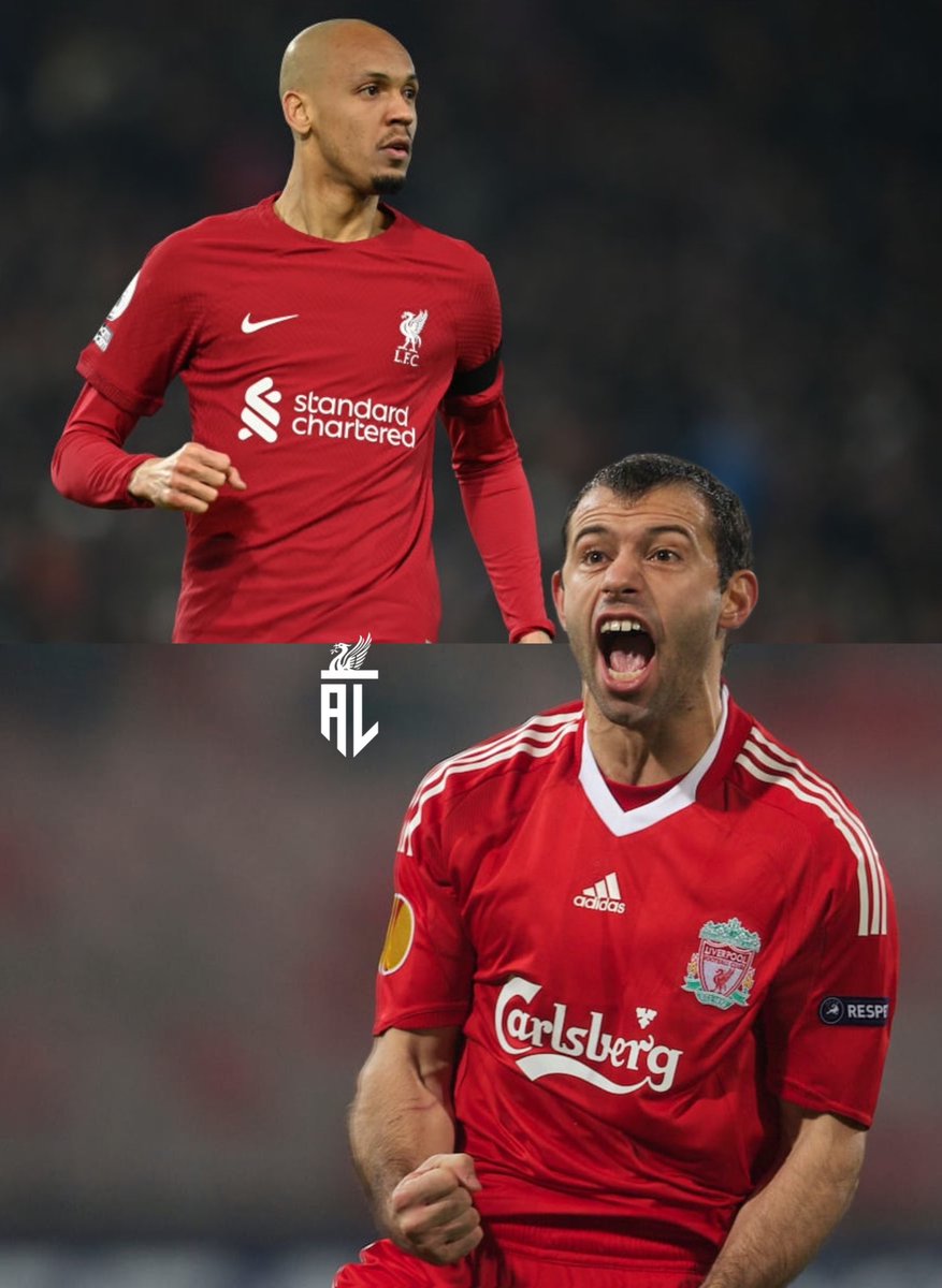AnythingLFC_'s tweet photo. Fabinho or Javier Mascherano.

Pick one in their prime for Liverpool to come into our current team and fill the 6 void.

RT for Mascherano 🇦🇷 
Like for Fabinho 🇧🇷 https://t.co/AA7upR3NYj