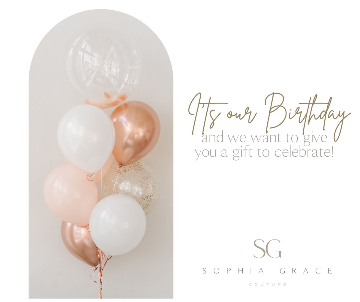 LuxuryScotWedding (@luxscotwedding) on Twitter photo ⭐ BIRTHDAY BONANZA ⭐
<a href="/sophiagrace_c/">Sophia Grace Couture</a> turned 8 this month and are giving brides who purchase in October an amazing gift!
instagram.com/p/Cx8RIPvoUVX/…
#wedding #weddingdress #bride #bridalwear #bridesmaids #engaged #birthday #offer #weddingfashion #designer ⭐ BIRTHDAY BONANZA ⭐
<a href="/sophiagrace_c/">Sophia Grace Couture</a> turned 8 this month and are giving brides who purchase in October an amazing gift!
instagram.com/p/Cx8RIPvoUVX/…
#wedding #weddingdress #bride #bridalwear #bridesmaids #engaged #birthday #offer #weddingfashion #designer