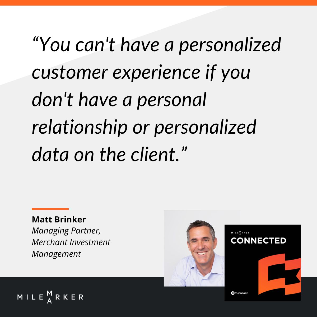A new episode of our Connected Podcast is LIVE! The Keys to Successful M&amp;A in Wealth Management with <a href="/mkbrinker/">Matt Brinker</a>, Managing Partner at <a href="/merchant_im/">Merchant</a> 

Join your host, <a href="/KyleVanPelt/">KVP</a>, &amp; listen here: open.spotify.com/episode/1R4VHZ…