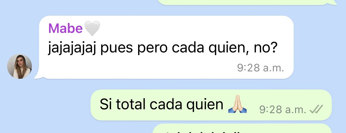 Mi amiga y yo luego de ver algo que nos da cringe💘