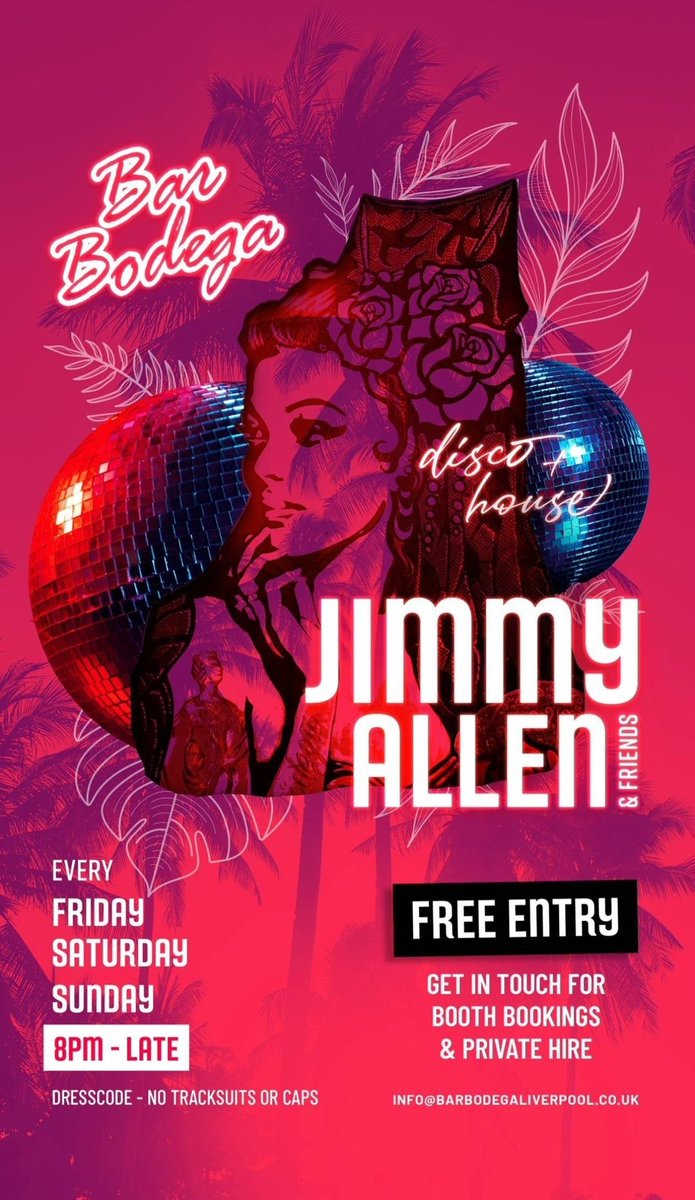 barbod3ga's tweet photo. Weekend incoming 🔥🔥🔥
Every Friday Saturday &amp; Sunday join us on the dance floor 🥳🥳🥳
#barbodega #weekend #party https://t.co/C5SkcQDTDr