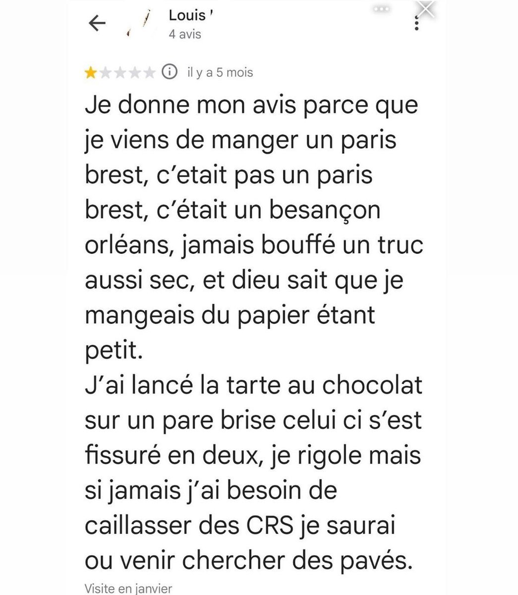 TopDesAvis's tweet image. Cet avis existe vraiment mdrr