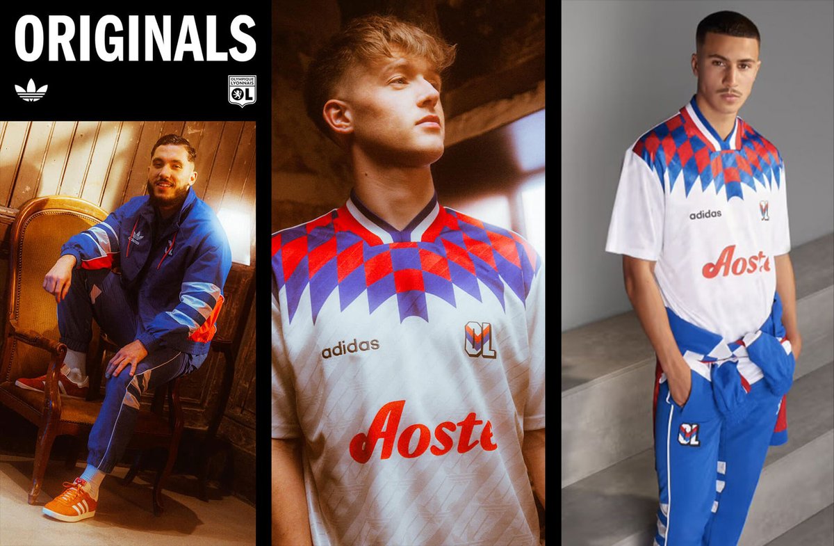 Footy Leaks: Olympique Lyonnais Launch a Retro Adidas Originals... footy-leaks.com/2023/10/olympi…