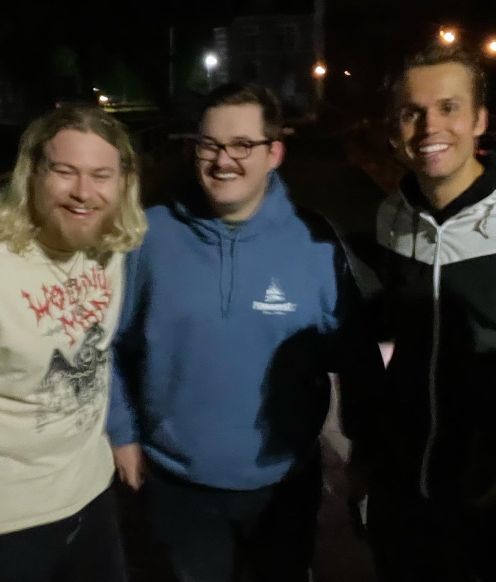 DakotaLaden's tweet photo. This Friday we are joined by Colin and Connor from @PFilesOfficial 👻

Thanks for joining us dudes!! Turned out to be one hell of a night #ProjectFear https://t.co/1XXb1v5r7P